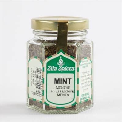 Sita Spices Mint Glass Jar
