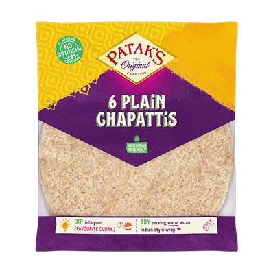 Patak's Plain Chapattis 