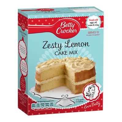 Betty Crocker Zesty Lemon Cake Mix