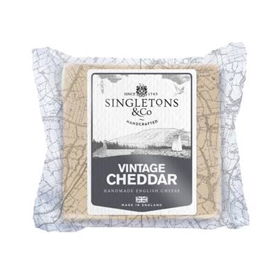 Singletons & Co Extra Mature Vintage Cheddar 200g