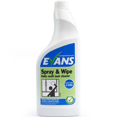 Evans-Vanodine Spray & Wipe (Multi-Task Cleaner) 