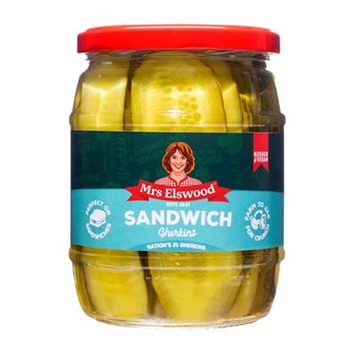 Mrs Elswood Sandwich Gherkins