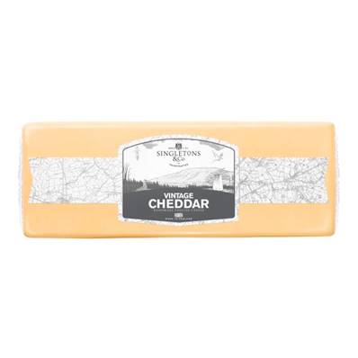 Singletons & Co Vintage Cheddar Cheese 2.5kg