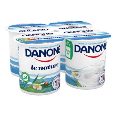 Danone Original Yoghurts - Nature (4 pack)