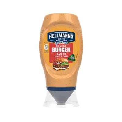 Hellmann's Chunky Burger Sauce - Squeezy