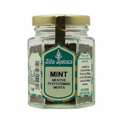 Sita Spices Mint Glass Jar