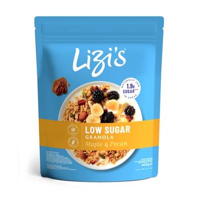 Lizi's Low Sugar Maple & Pecan Granola 