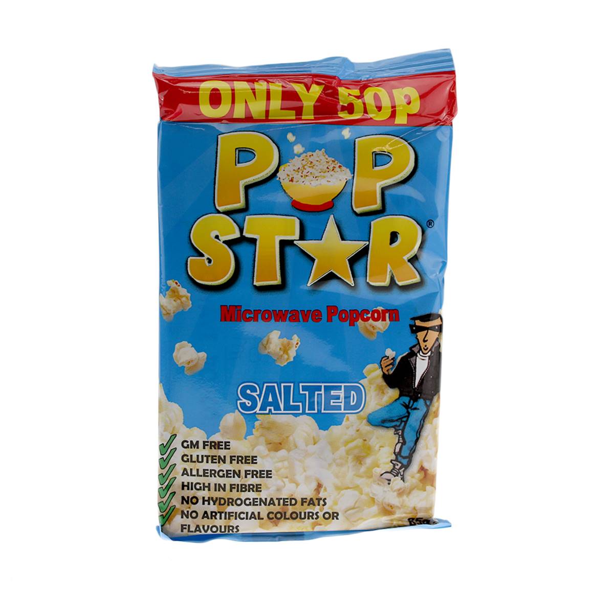 Pop Star Microwave Salted Popcorn