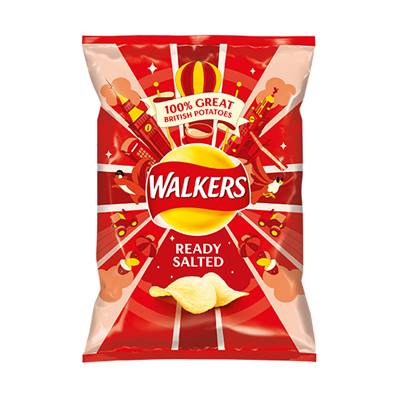 Walkers Ready Salted Box