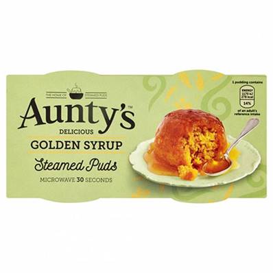 Aunty's Golden Syrup Steamed Puddings