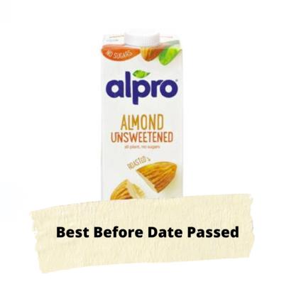 Alpro Almond Milk (BBE 31/10/22)