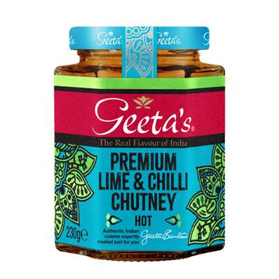 Geeta's Premium Lime & Chilli Chutney