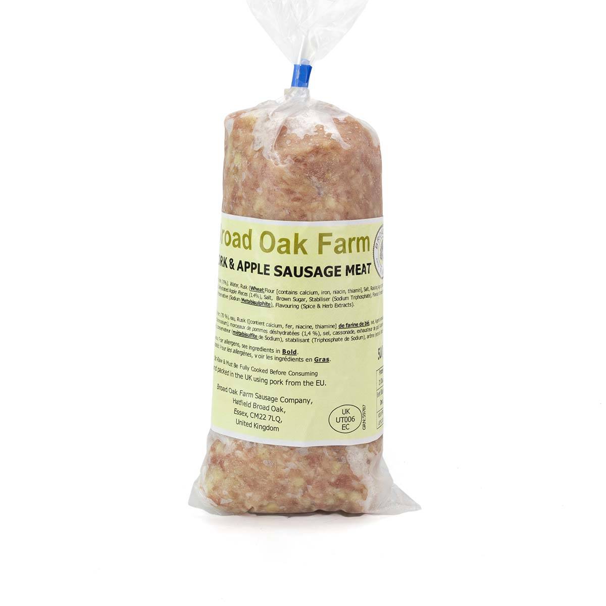 Broad Oak Farm Pork & Apple Sausage Meat