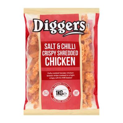 Diggers Salted Chilli Crispy Shredded Chicken