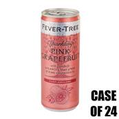 Fever Tree Pink Grapefruit Soda - Canette CASE (BBE 31/07/25)
