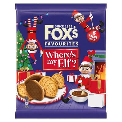 Fox's Where's My Elf Biscuits 