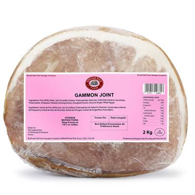 Broad Oak Farm - Unsmoked Gammon Joint