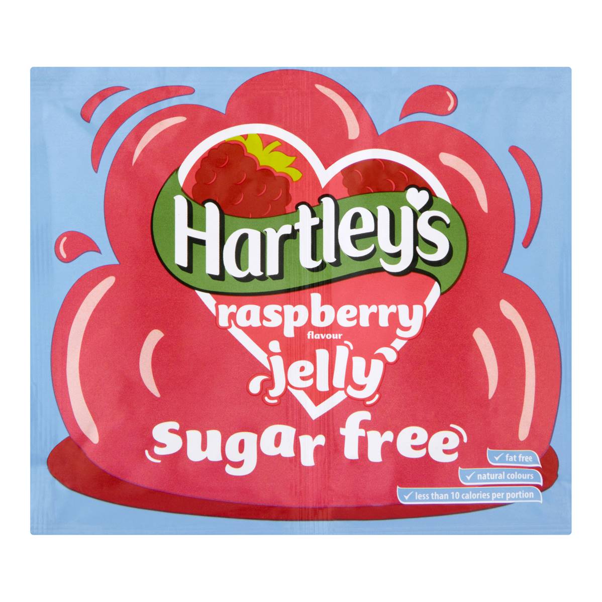 Hartley's SugarFree Jelly Crystals Raspberry (BBE 31/07/23)