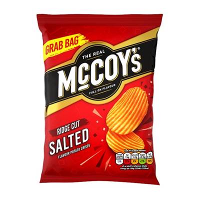 McCoy's Ridge Cut Crisps - Salted