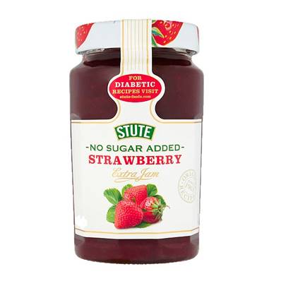 Stute Diabetic No Added Sugar Strawberry Jam
