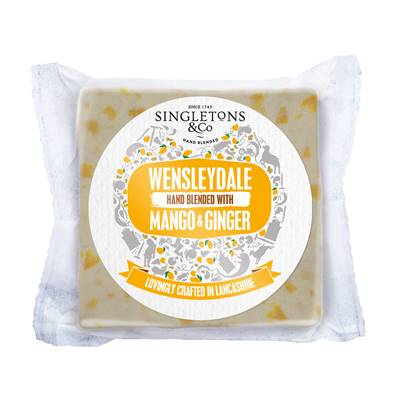 Singletons & Co Wensleydale with Mango & Ginger