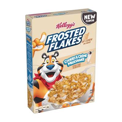 Kellogg's Frosted Flakes Cookies & Creme Milkshake