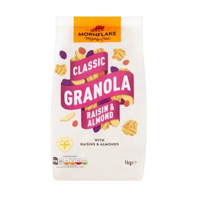 Mornflake Classic Raisin & Almond Granola