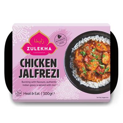 Zulekha Chicken Jalfrezi Curry Meal