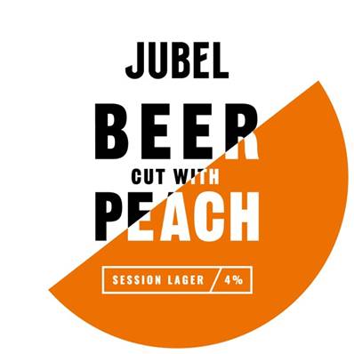 Jubel Peach Lager - Keg (4.6%)