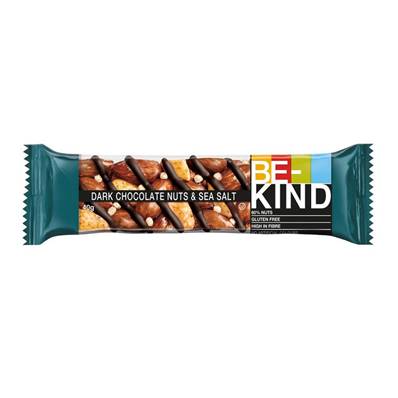 Be Kind - Dark Chocolate, Nuts and Sea Salt (Case) (BBE 15/01/25)