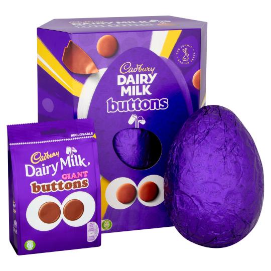 Cadbury Giant Buttons Giant Easter Egg