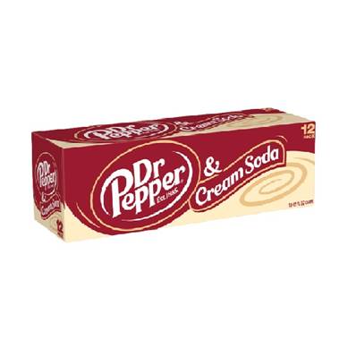 Dr Pepper Cream Soda (USA) - Case