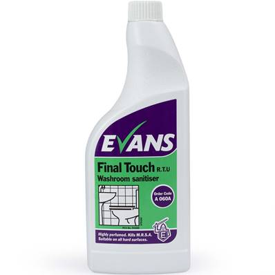Evans-Vanodine Final Touch (Bactericidal Washroom Cleaner) 