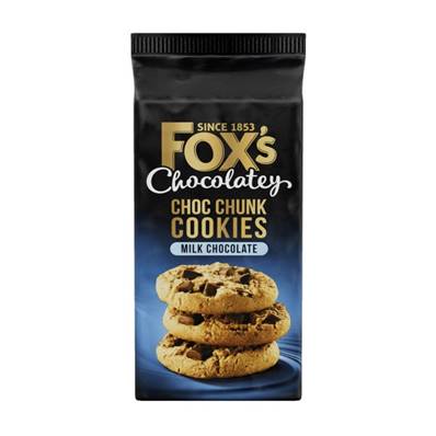 Fox's Fabulous Choc Chunk Milk Chocolate Cookies