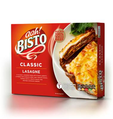 Bisto Beef Lasagne Ready Meal