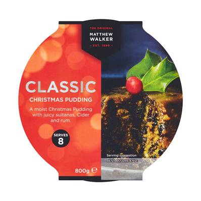 Matthew Walker Classic Pudding LARGE (Vegan)