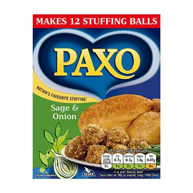 Paxo Sage & Onion Stuffing Mix 170g