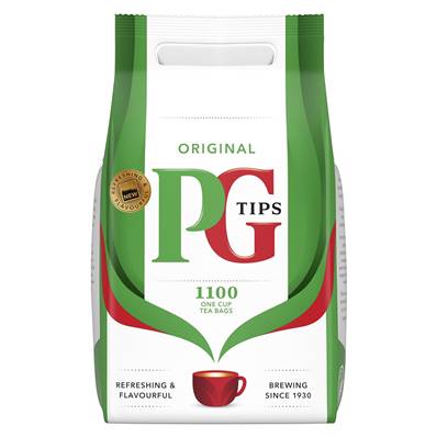 PG Tips 1 Cup Pyramid Tea Bags 1100's