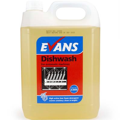 Evans-Vanodine Dish-Wash (For Soft to Medium Water Areas) 