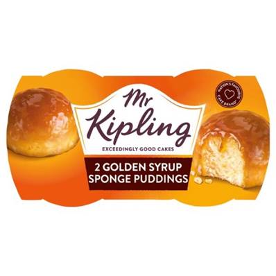Mr Kipling Golden Syrup Sponge Pudding 