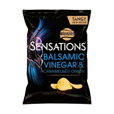 Walkers Sensations - Balsamic Vinegar & Caramelised Onion
