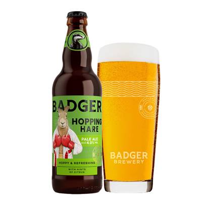 Badger Ales - Hopping Hare (4%)