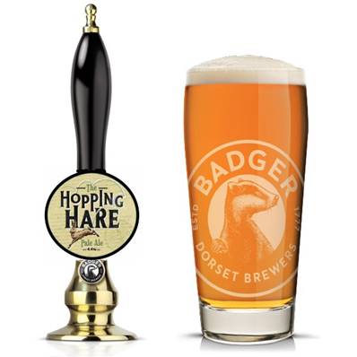 Badger Ales - Hopping Hare Keg (4%)