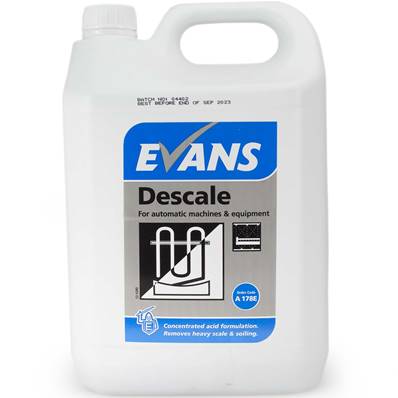 Evans-Vanodine Descale (Dishwashing Machine Descaler)