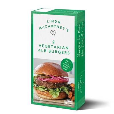 Linda McCartney Vegetarian Quarter Pounder Burger