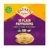 Patak's Plain Poppadums (Cook to Eat)