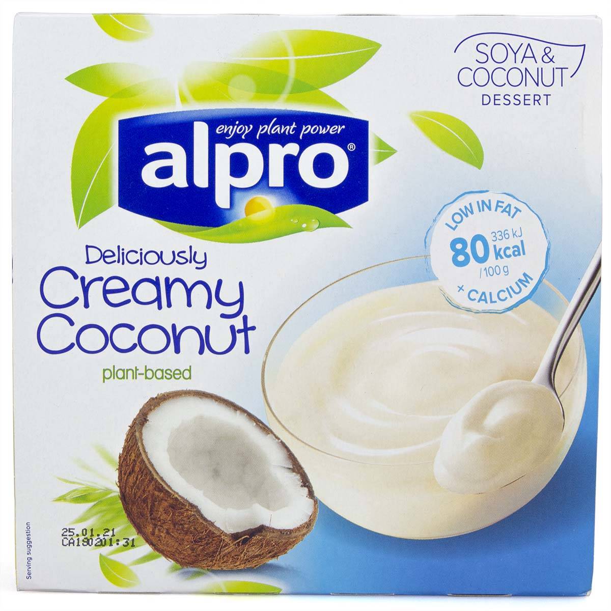 Alpro Coconut Soy Yoghurt (4 pack)