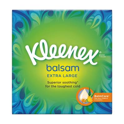 Kleenex Balsam Tissues Extra Large