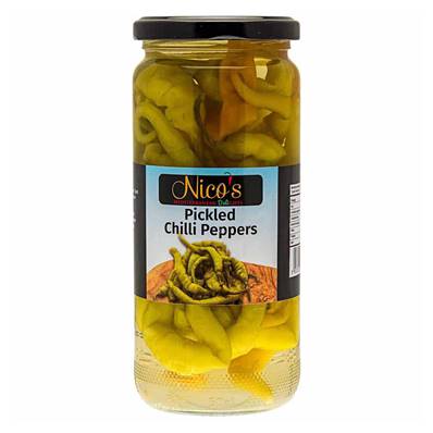 Nico's Pickled Chilli Peppers Mediterranean Delight