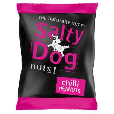 Salty Dog Chilli Peanuts - Pub-Card (BBE 22/10/23)